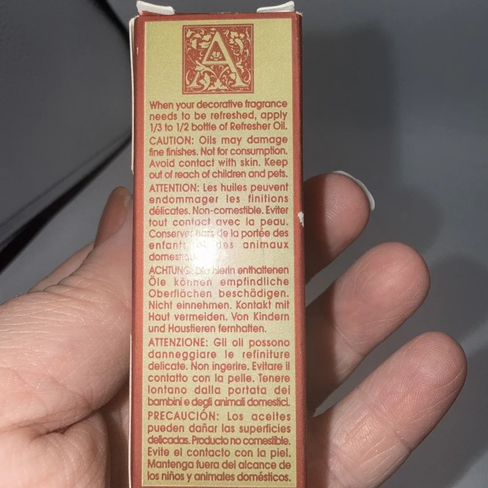 Aromatique Refresher Oil Whispers Of The Forest 0.5 Oz RARE NOS Sealed W Dropper